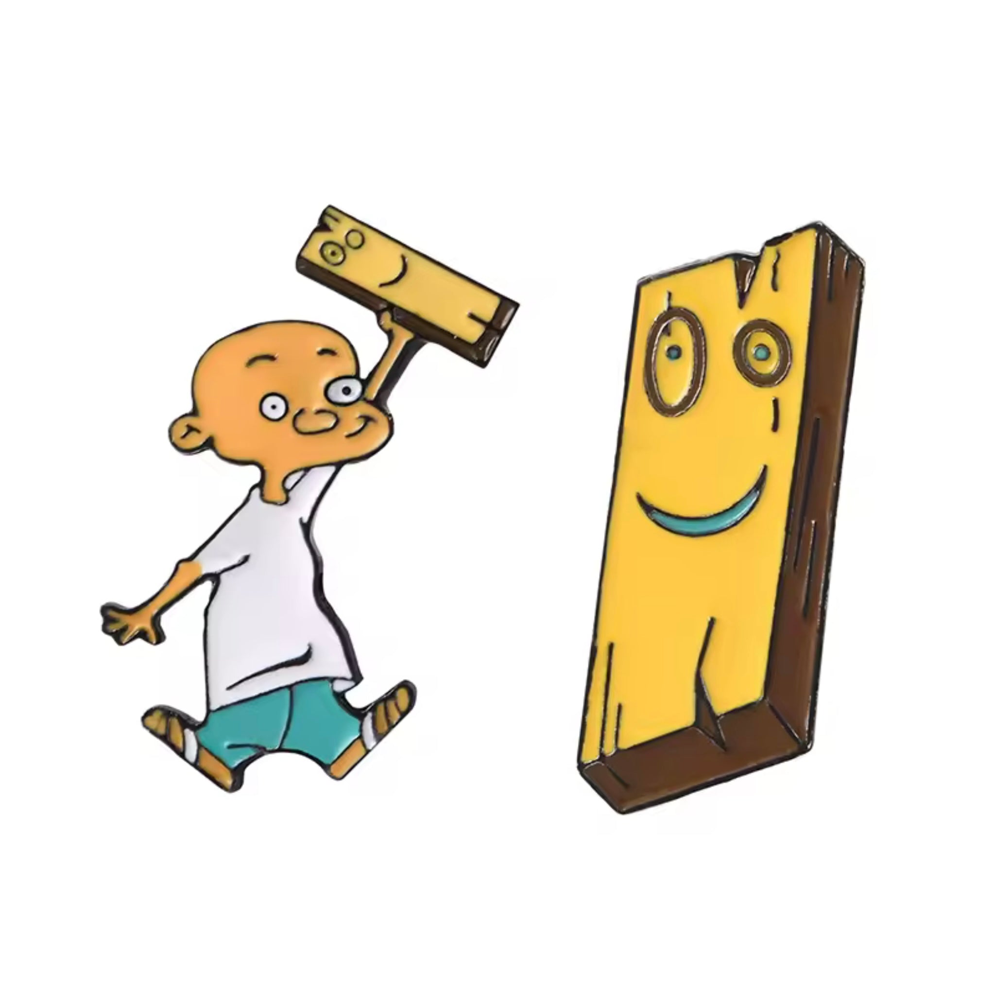Tablón y jonny. Ed Edd y Eddy